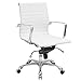 Poly and Bark Office Chair, White