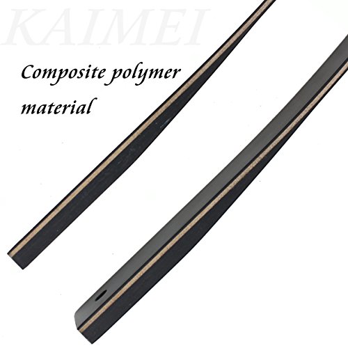 image for kaimei Hawkeye Recurve Bow Longbow 30-50lb 54Inch Metal Riser Right Ha