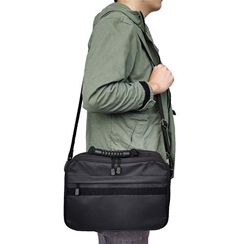 Kjzeex Anglertasche, wasserdichter Angelbeutel mit großer Kapazität und verstellbaren Trägern, Oxford-Stofffischbeutel… – Bild 3