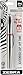Zebra Pen PM-701 Permanent Marker, Stainless Steel Barrel, Fine Bullet Tip, Red Ink, Refillable, 1-Pack