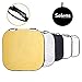 Selens 32 Inch Photography Reflector with Handle, 5 in 1 Collapsible Square Reflectors for Photo Studio Video Outdoor Accessories