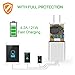 iPhone Charger, YUNSONG 4.2A 21W Dual Port Travel Power Adapter with Nylon Braided Lightning Cable 6FT 2PACK USB Data Sync Charging Cord for iPhone X/8/7/6S/Plus/5S/SE/5C/iPad Air/mini