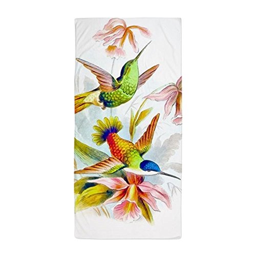 CafePress Hummingbirds Art Beach Towel - 30x60 Inch Soft, Absorbent Pool & Beach Towel - View #7
