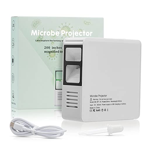 Renaelelife Mini Bacteria Microscope 1000x Magnification Water Quality