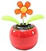 We pay your sales tax Set of 2 Dancing Flowers ~Two Colorful Daisy in Assorted Colors Pots Solar Toy Car Dashboard Home Decor Birthday Congratulatory Easter Gift The Daisies are in Random Colors