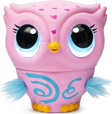 owleez 6046148 flying baby owl interactive toy with lights and sounds