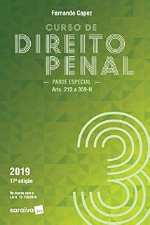 Livro Curso de Direito Penal -  Parte Especial arts. 213 a 359H - v. 3