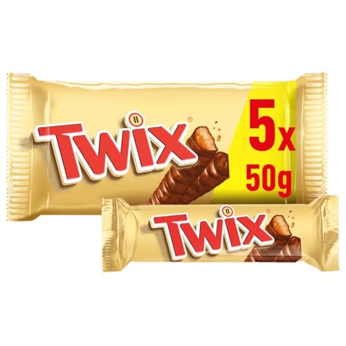 Barritas Chocolate con Leche Galleta y Caramelo Pack 5 u. x 50g