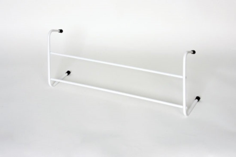 Delfinware White Plastic Coated Radiator Rail - 45.7cm