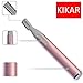 KIKAR Portable Electric Eyebrow Shaper - Safety Beauty Knife For Underarm / Leg / Body / Face / Hair - Stylish Metal Case Trimmer Shaver (Battery Operated)