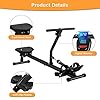 Cocoarm-Home-Foldable-fitness-rowing-machine-rowing-machines-Can-load-120-kg-With-a-quiet-magnetic-brake-system-ball-bearing-rowing-seat-Adjustable-resistance-rudder-with-LCD-display-black Sports Rowing Machine, Fitness Rowing Machine Aerobic Rowing Machine rowing machines for home foldable Heavy rowing…