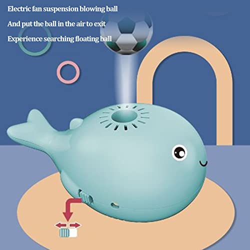 VGEBY Whale Bath Toy, Whale Bath Toy Cute USB Charging Portable Whales