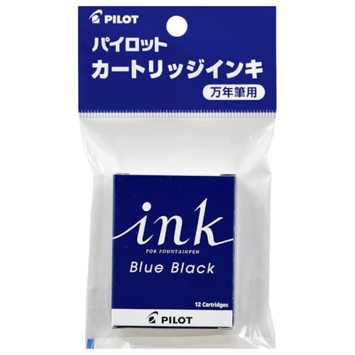 パイロット 万年筆カートリッジ ink ブルーブラック 12本 PIRF12SBB