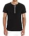 Yidarton Mens T-Shirts Casual Slim Fit Short Sleeve Henley Shirt