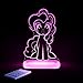 Aloka My Little Pony Pinkie Pie Multi-Color LED StarLight, with Remote Control,  8 inch, Color Changing
