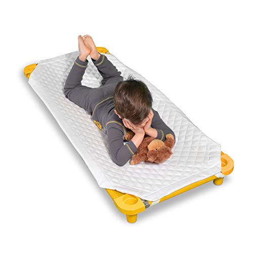 COTMAT Padded Cot Cover Sheet for Daycare Preschool with Elastic Corner