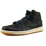 Nike Mens Air Jordan 1 Mid Nouveau Leather Basketball Shoes