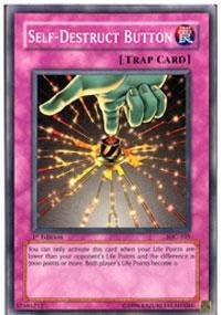 Yu-Gi-Oh! - Self-Destruct Button (IOC-105) - Invasion of Chaos - Unlimited Edition - Common