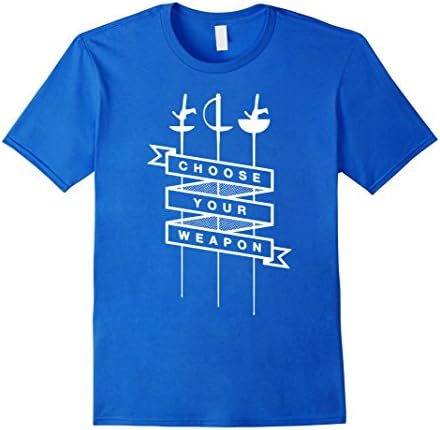 Men's Fencing Shirt - Fencing Apparel Large Royal Blue