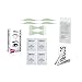 Andmetics Depilatory Strips for Women Eyebrows