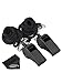 Mudder 2 Pack Plastic Sports Coach Whistles with Lanyard (2 Pack)