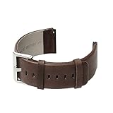 For Fitbit Blaze Bands, bayite Accessory Leather Wristband for Fitbit Blaze Smart Watch Chocolate Brown Large 6.3 - 8.1 inches