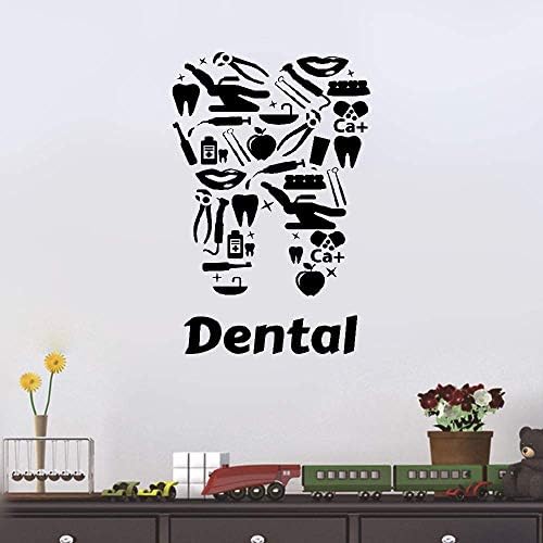 Wall Stickers Art Decor Decals Tooth Tools for Dental Clinic