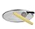 Pizza Baking Set with French Rolling Pin and Slice Cutter - Pizza Pan 12 Inch