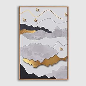 BRAND_NAMEFramed Home Artwork Abstract Colorful Scenery for Living Room Bedroom