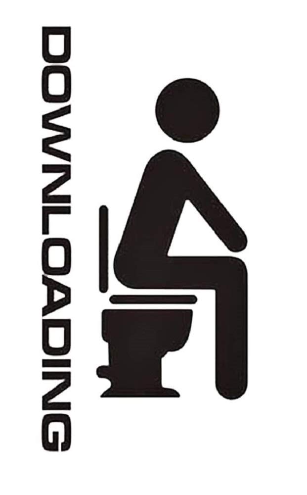 Inception Pro Infinite - Toilet sticker - toilet - bathroom - wall painting - toilet - wall - fun - original gift idea - original gift idea
