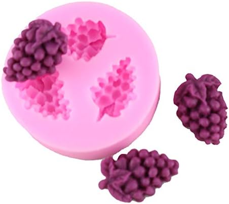YUXIAN Molde de Silicona con Forma de UVA Moldes para Manualidades en