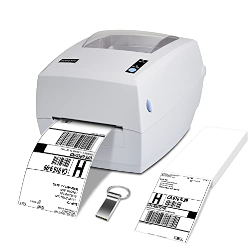 BESTEASY Shipping Label Printer, USPS Label Printer, 4x6 Thermal