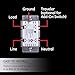 GE Zigbee Smart Dimmer In-Wall Lighting Control, Neutral Wire Required, Works Directly with Alexa Plus, Echo Show (2nd Gen), White & Light Almond, 45857GE