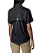 Columbia Women's PFG Tamiami II UPF 40 Short Sleeve Fishing Shirt, Black, Small
