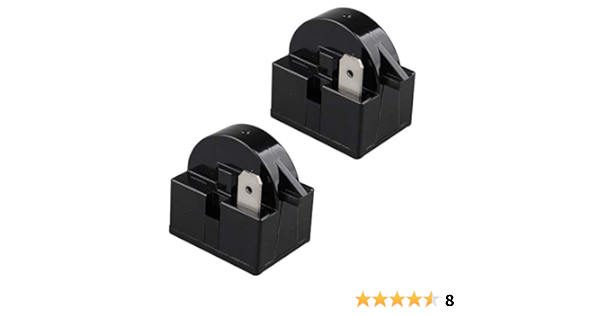 Futheda 2 piezas 220 V 22 Ohm 1 pin refrigerador congelador ...