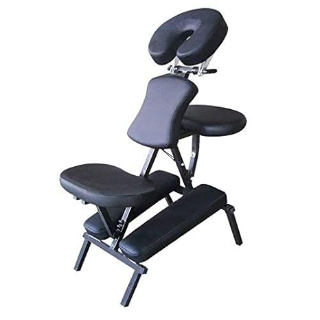 Mari Lifestyle Ultra Leichter Profi Stahl Massagestuhl für indische Kopfmassage Stuhl | Für Massage, Spa & Chiropraktische Th