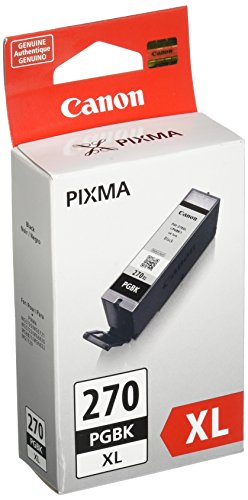 Canon PGI-270 XL Pigment Black Ink, Compatible to MG7720,MG6820,MG6821,MG6822,MG5720,MG5722,MG5721