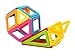 MAGFORMERS Magic Pop 25 Pieces, Rainbow Colors, Educational Magnetic Geometric Shapes Tiles Building STEM Toy Set Ages 3+