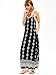 Maygold Womens Beach Boho Casual Maxi Dresses Spaghetti Strap Floral Pockets Long V-Neck Sundress