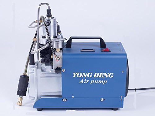 110V 220V 300BAR 30MPA 4500PSI High Pressure Air Pump Electric Air Compressor for Pneumatic Airgun Scuba Rifle PCP Inflator (110V)