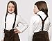 HOLD'EM Suspenders for Kids - 1 Inch Suspender Perfect for Tuxedo - Brown (30