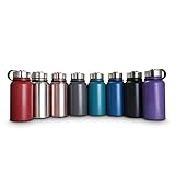 KINGSO 20 oz Insulated Water Bottle Wide Mouth BPA Free Travel Mug Double Walled Stainless Steel Sport Vacuum Flask for Hot and Cold Beverages