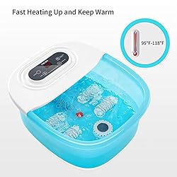 Niksa Foot Spa Bath Massager with