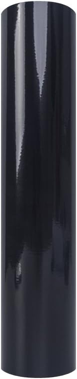 VINYL FROG Glossy Black Adhesive-Backed Vinyl Roll 12''x10ft Permanent Vinyl for Sign Plotters Letters, Decals and Craft Cutters - Image 5