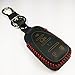 Coolbest 5 Buttons Smart Leather Key Fob Cover Case Remote Control Protector Keyless Entry Jacket Shell for Chevrolet 2016 2017 Malibu