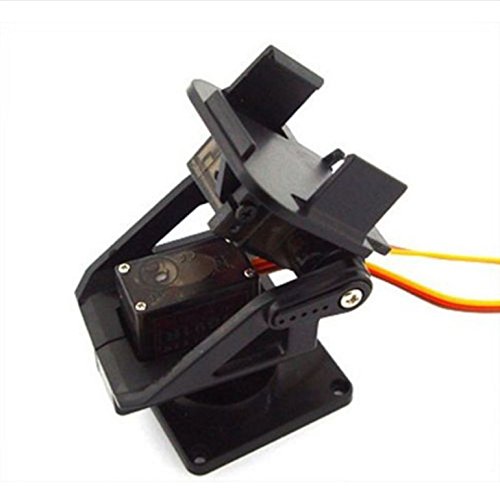 Pan/Tilt Camera Platform Anti-Vibration Camera Mount with 2 Servos for Aircraft