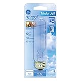 GE Lighting 48707 40-Watt Reveal Tubular T10 Light Bulb
