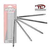 Tooluxe Pro-Grade 6-Inch Philips Screwdrive Bits Extension with Magnetic Tip, 1/4
