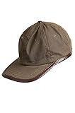 Oil Cloth & Leather Baseball Cap