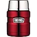 Thermos Stainless King 16 Ounce Food Jar with Folding Spoon, Cranberry